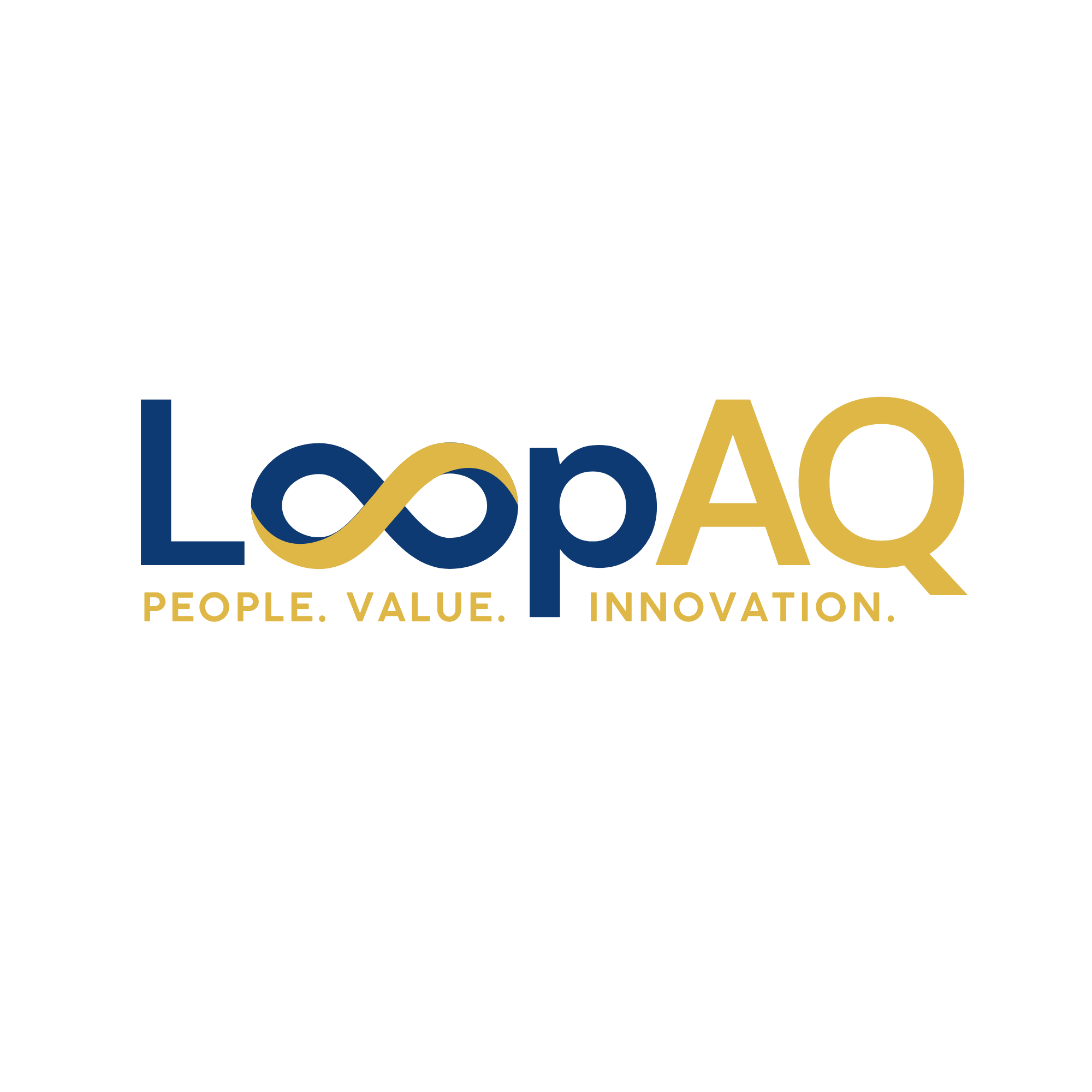 LoopAQ People Value Innovation logo